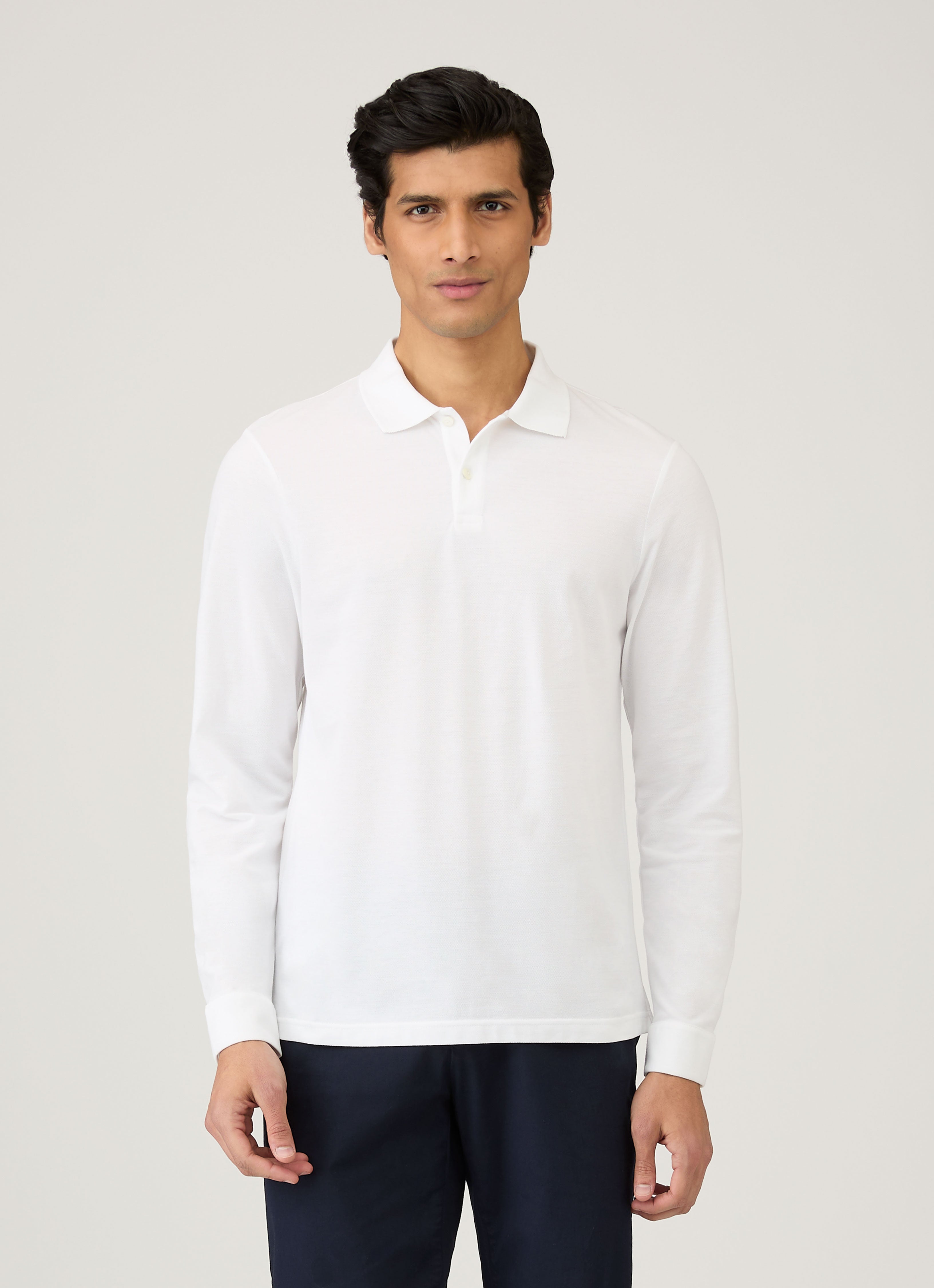 【ホワイト（10）】COOL MAX Pique SS Polo Comfort stretch Coolmax ® piqué polo - Men | MANGO Chad