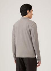Men's Heavyweight Rugby Polo Shirt in Iron Grey