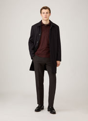 Men's Heavyweight Rugby Polo Shirt in Bakelite