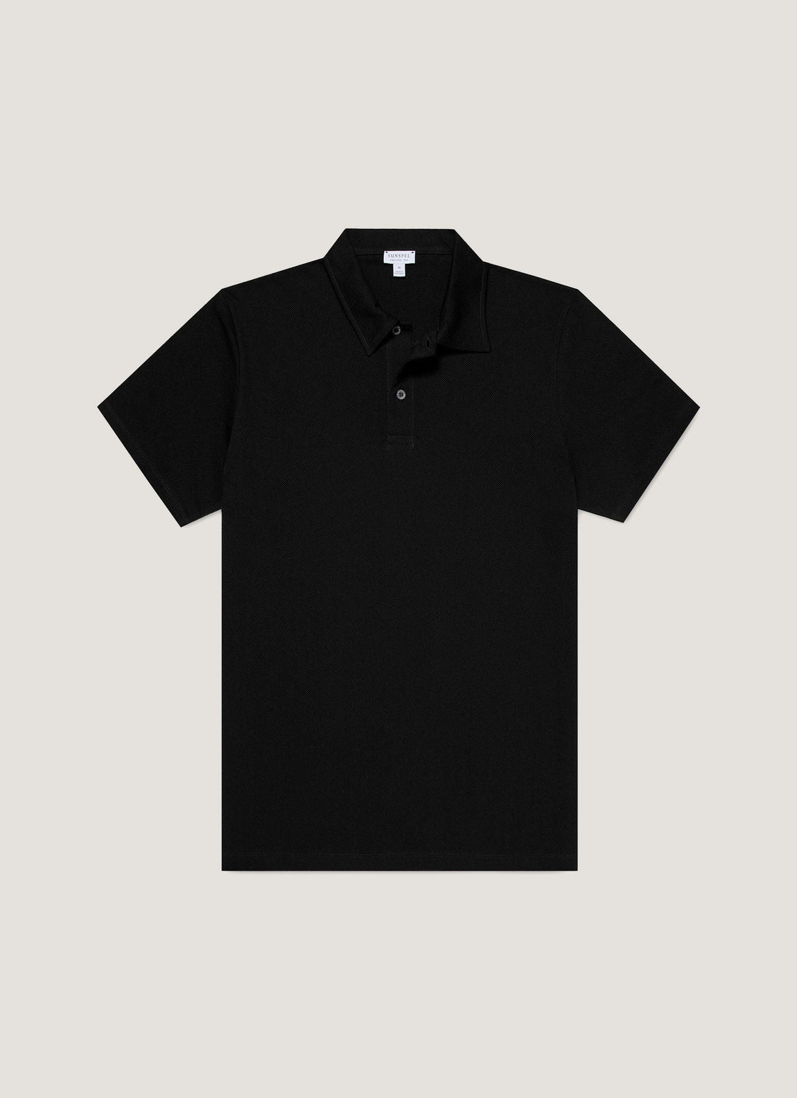 Men's Regular Fit Riviera Polo Shirt in Black