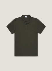 Men's Regular Fit Riviera Polo Shirt in Dark Green