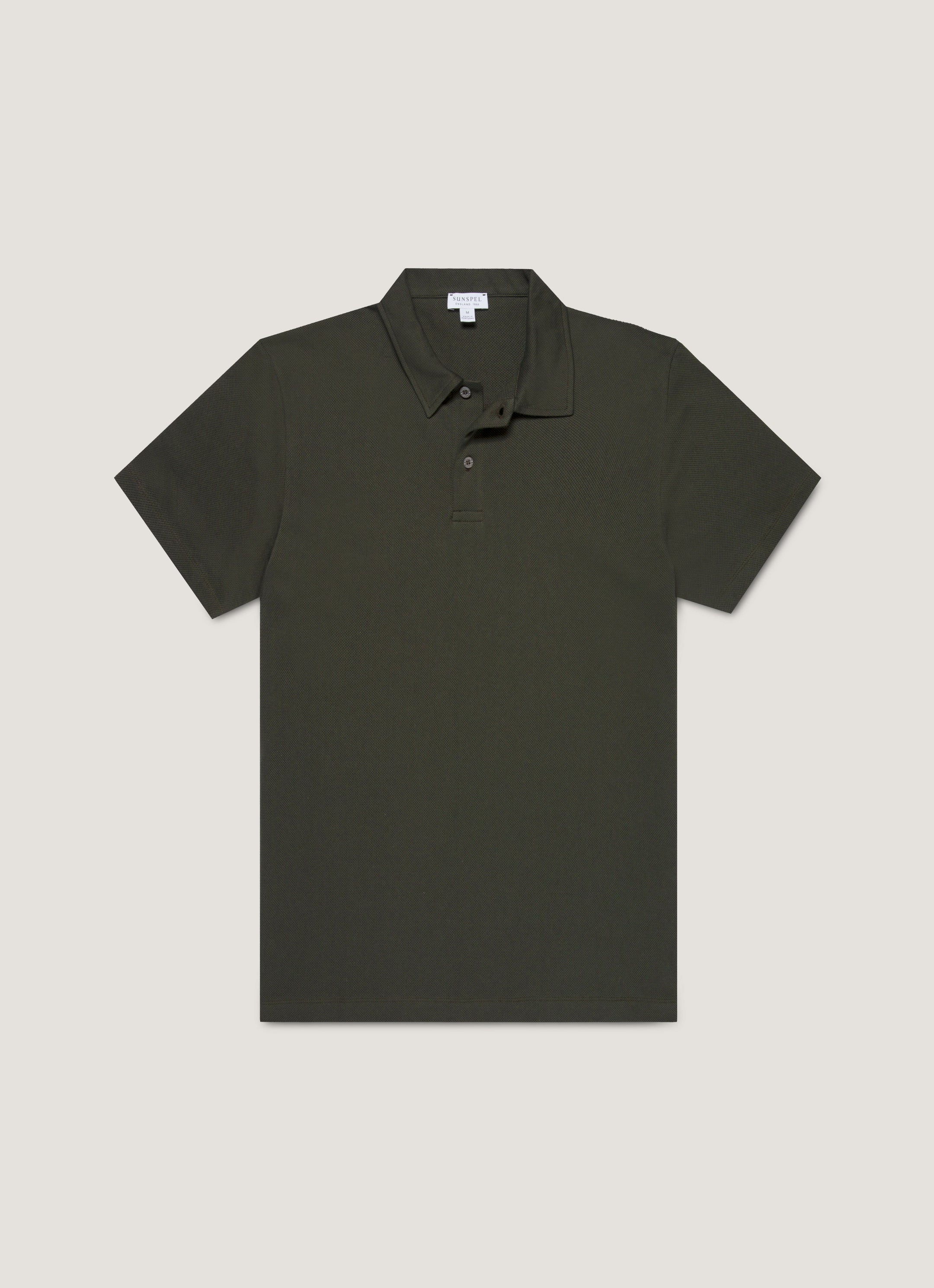 Men's Regular Fit Riviera Polo Shirt in Dark Green
