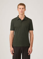 Men's Regular Fit Riviera Polo Shirt in Dark Green
