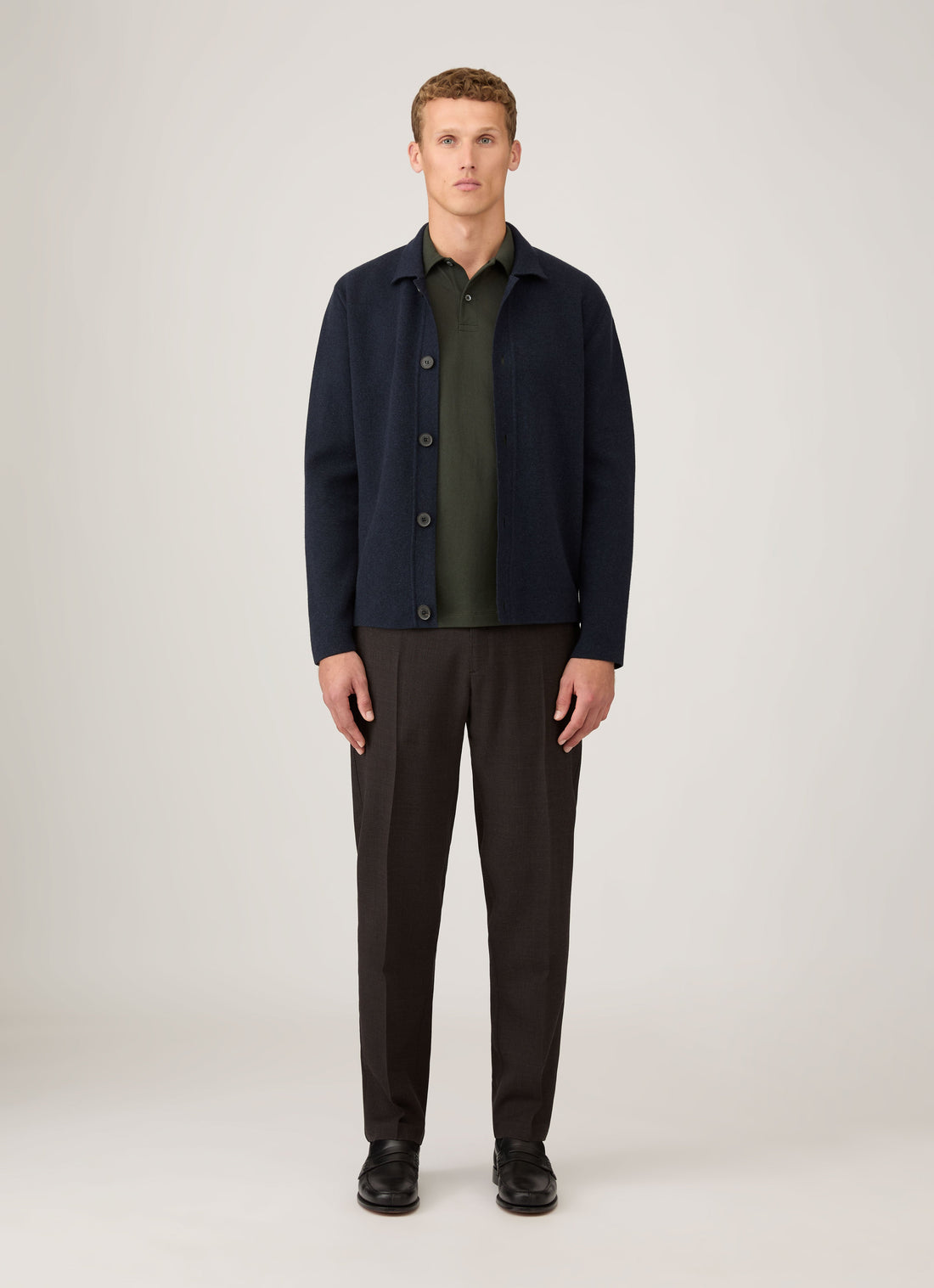 Men's Regular Fit Riviera Polo Shirt in Dark Green