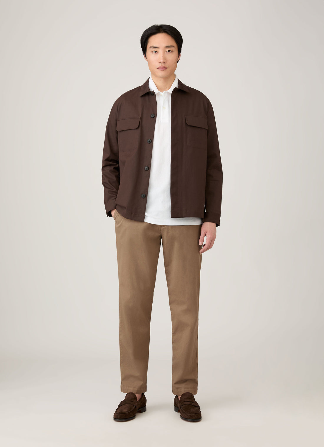 Men's Regular Fit Riviera Polo Shirt in White