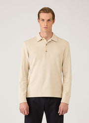 Men's Long Sleeve Cellulock Polo Shirt in Hazelwood