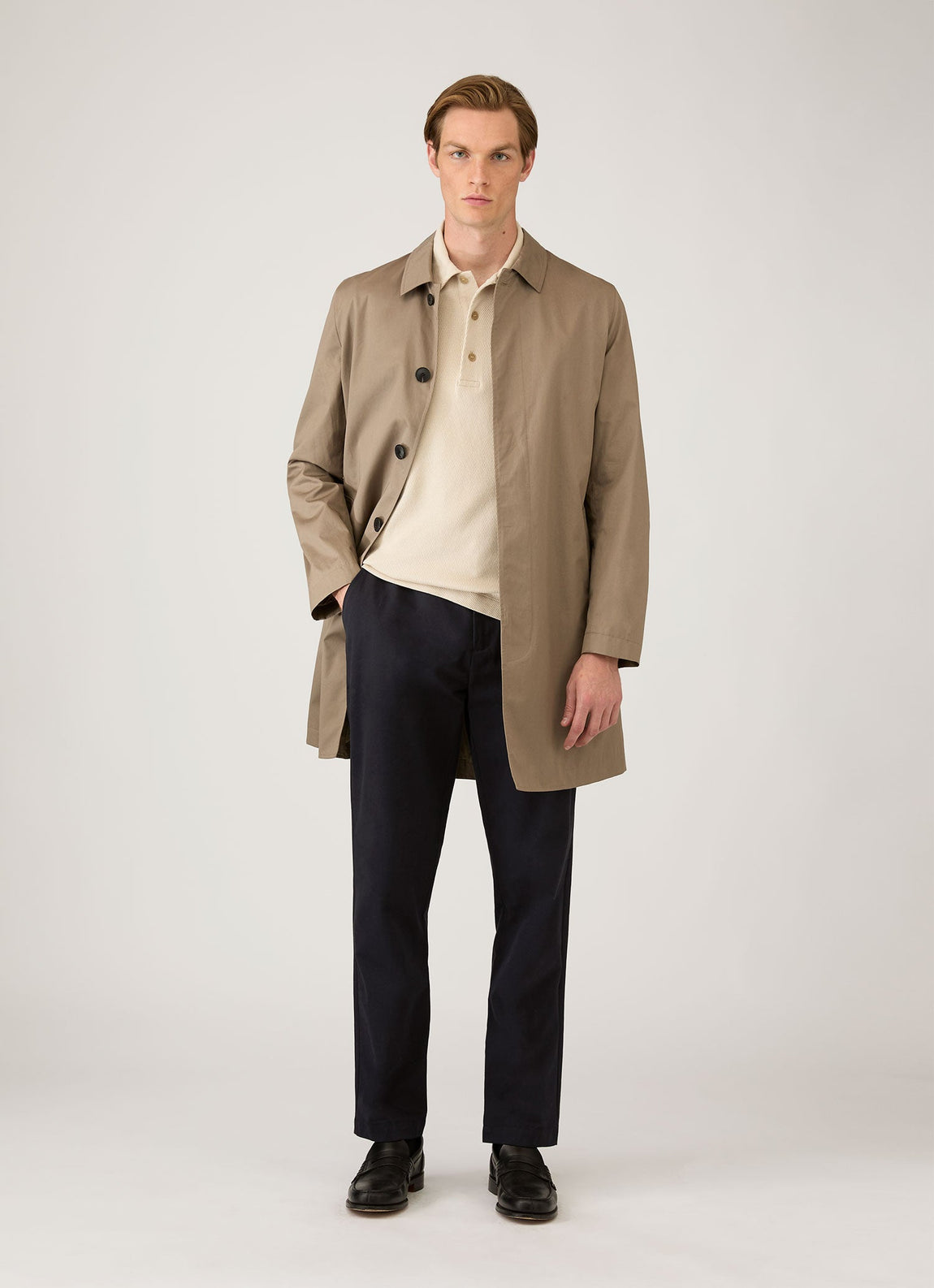 Men's Long Sleeve Cellulock Polo Shirt in Hazelwood