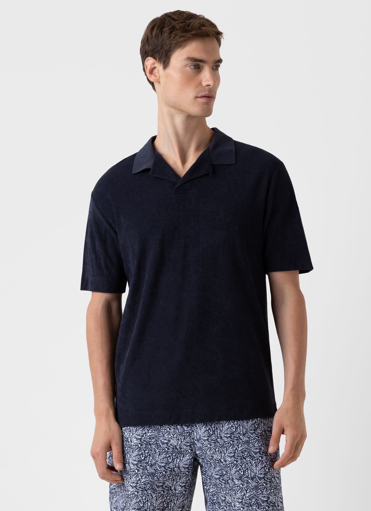 Towelling Polo Shirt