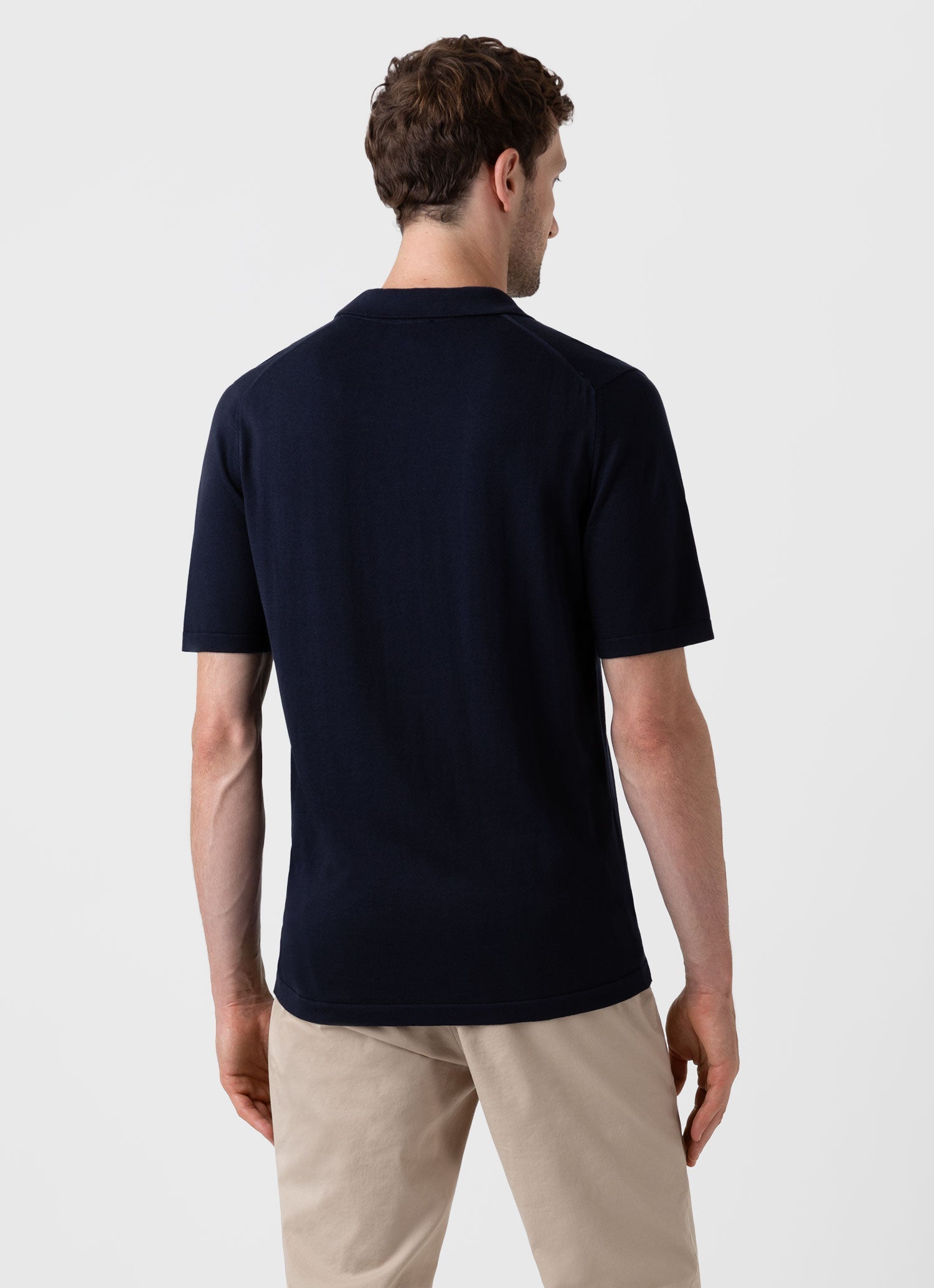 Sea Island Cotton Polo Shirt