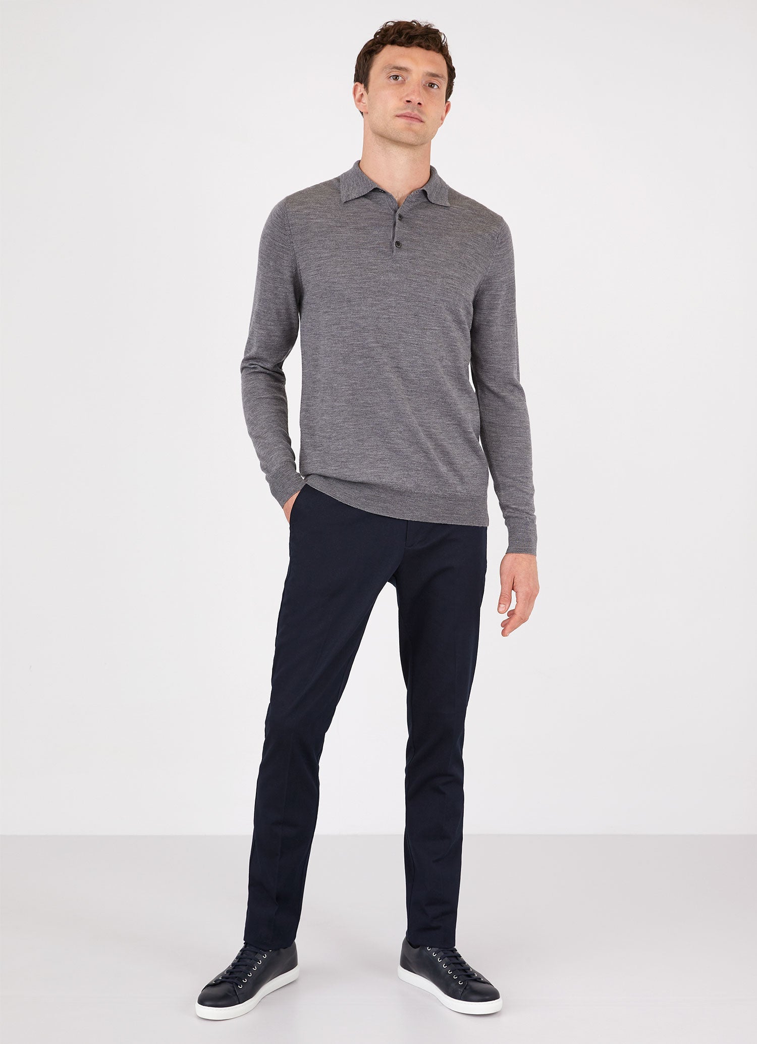 Extra-Fine Merino Polo Shirt