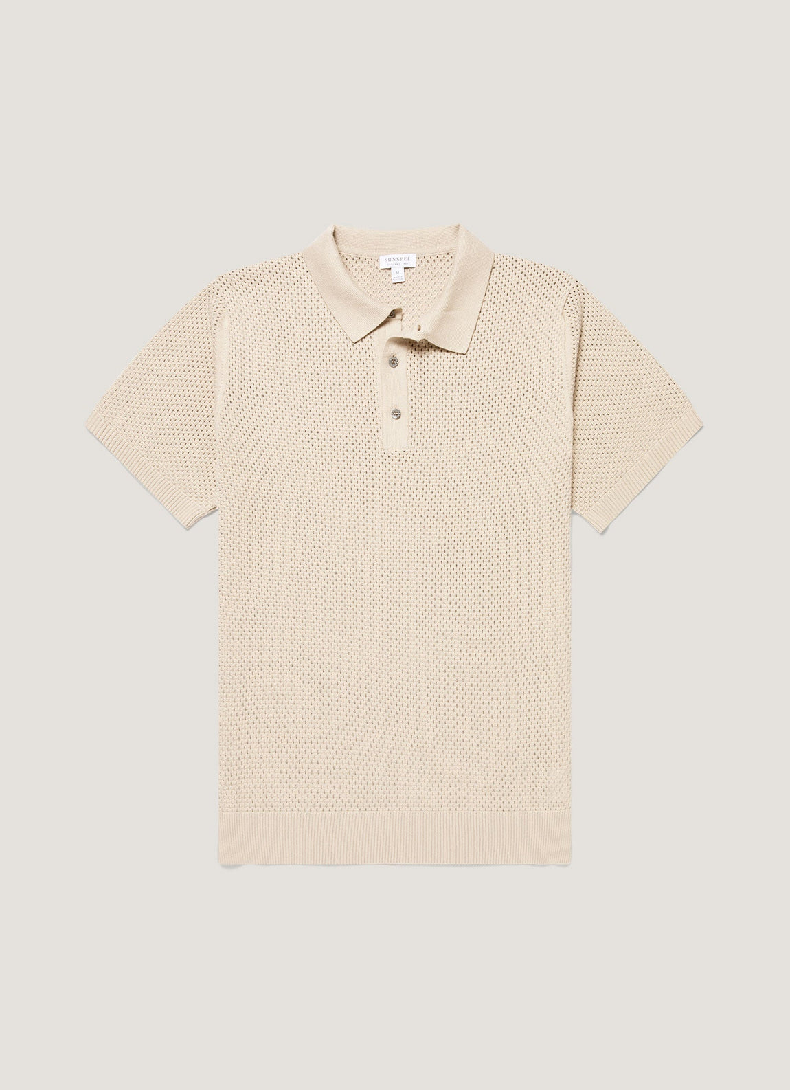 Men's Cotton Mesh Polo in Hazelwood