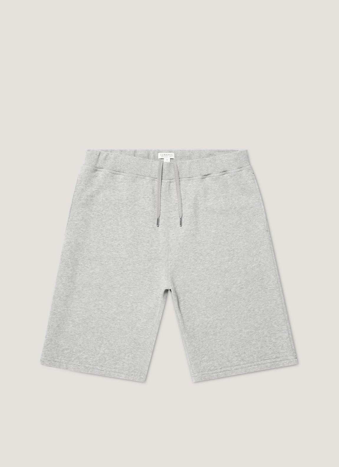 Men's Loopback Shorts in Grey Melange