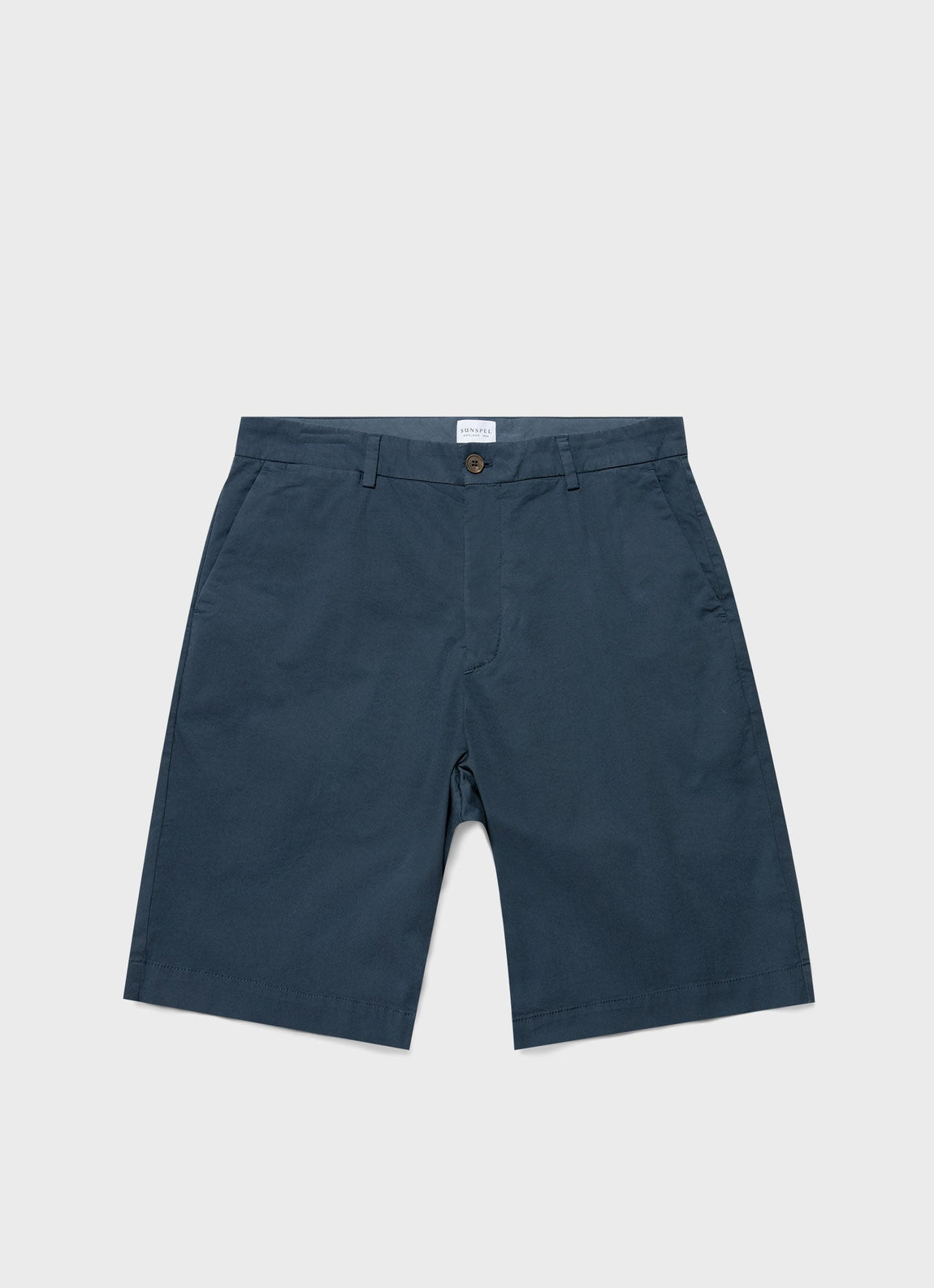 RAG & BONE Shorts Mens 36 Blue Cotton Stretch Classic Chino Short