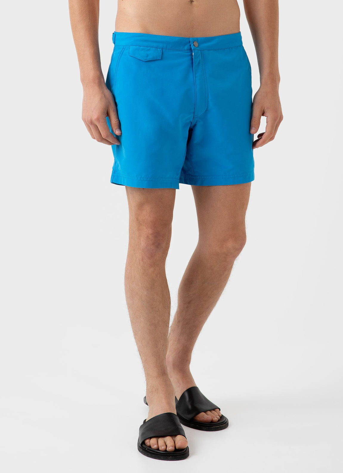 Men's Tailored Swim Short in Turquoise