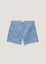 Men's Tailored Swim Shorts in Vintage Blue