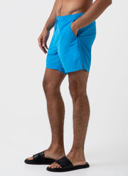 Men's Drawstring Swim Shorts in Turquoise