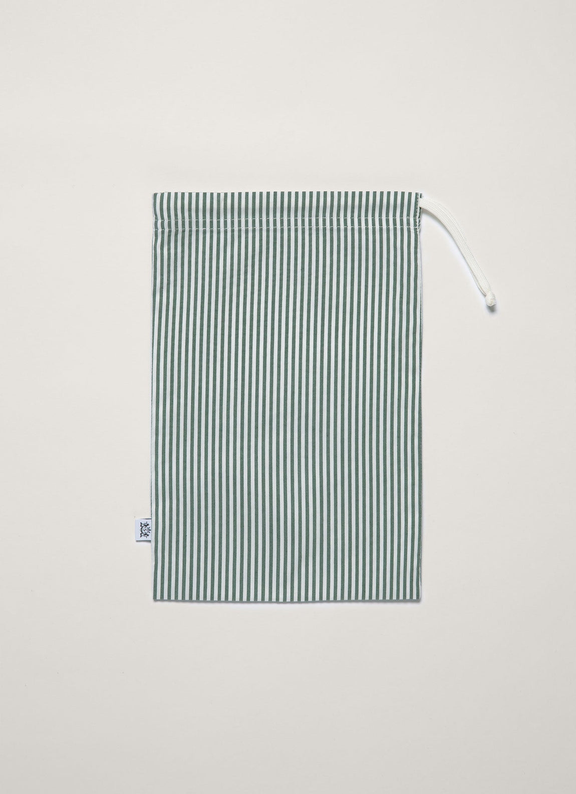 Men's Drawstring Swim Shorts in Dusk Green/White