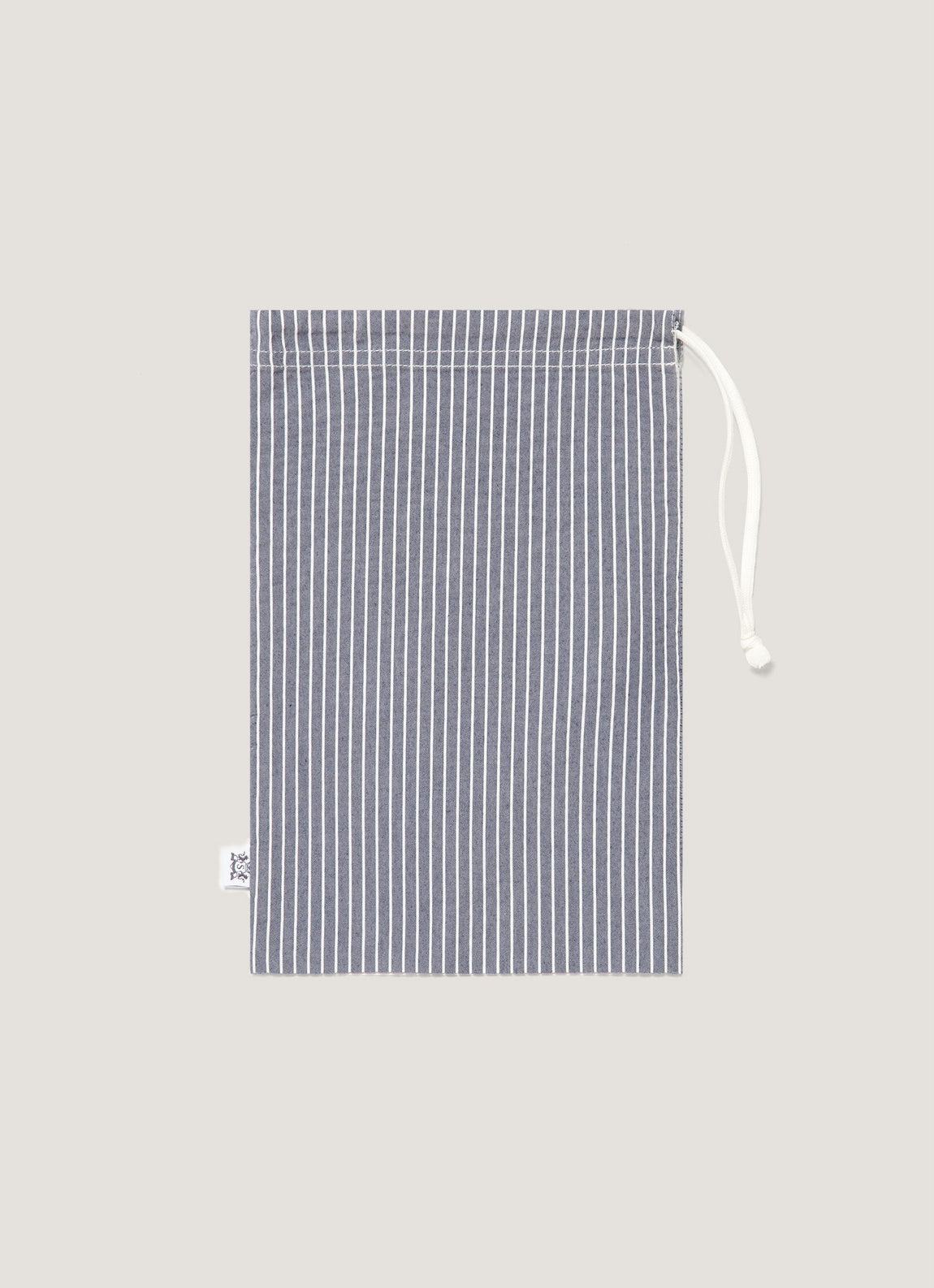 Men's Seersucker Swim Shorts in Navy/White