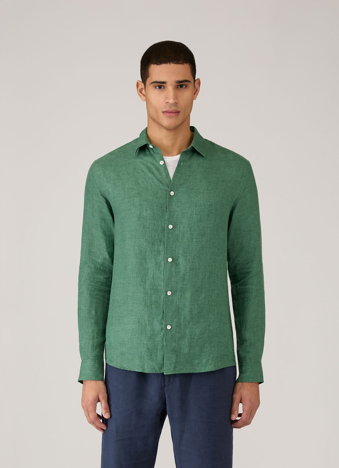Men's Long Sleeve Shirts | Sunspel