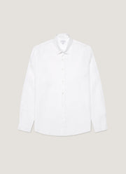 Men's Linen Shirt in White