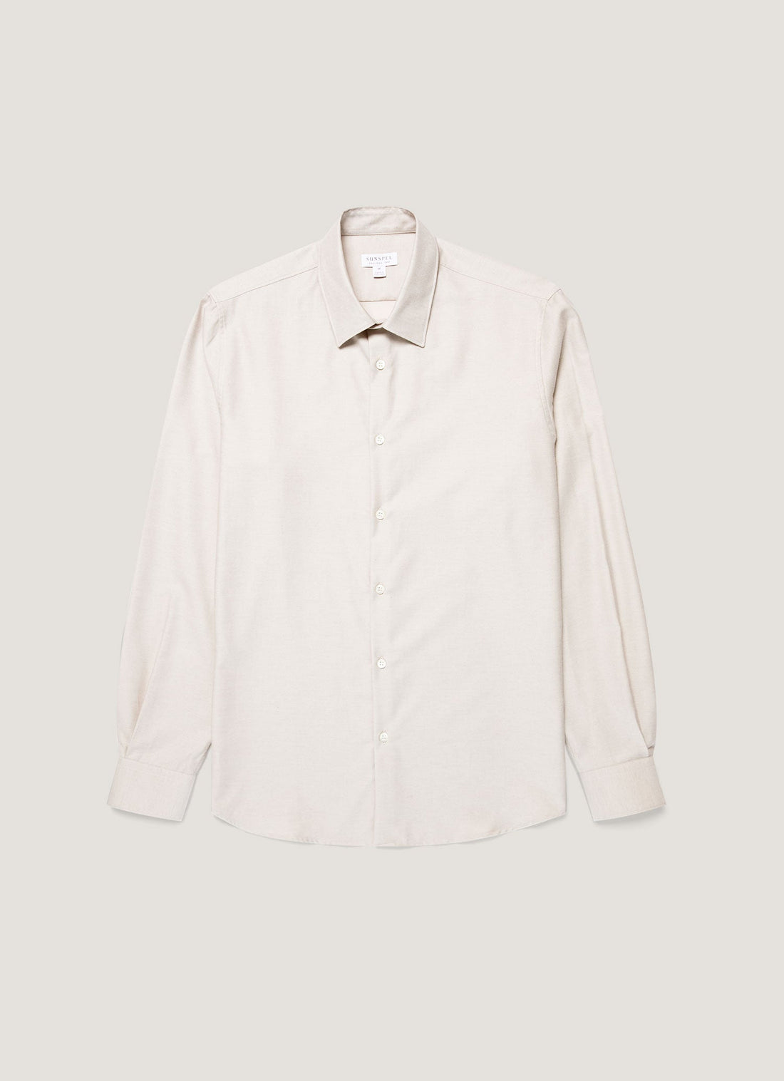 Men's Cotton Cashmere Shirt in Ash