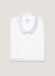 Men's Sea Island Cotton Shirt in White