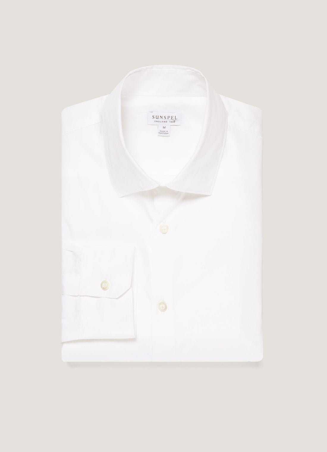 Men's Smart Poplin Shirt in White