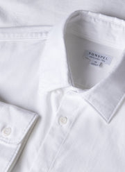 Men's Oxford Shirt in White