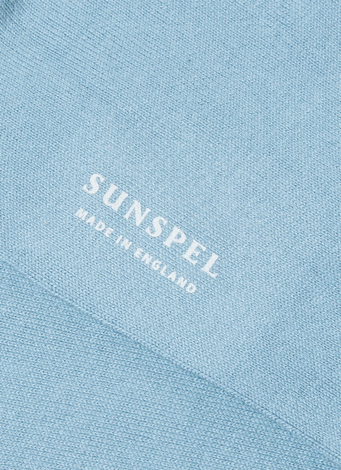 Men's Cotton Socks in Stone Blue