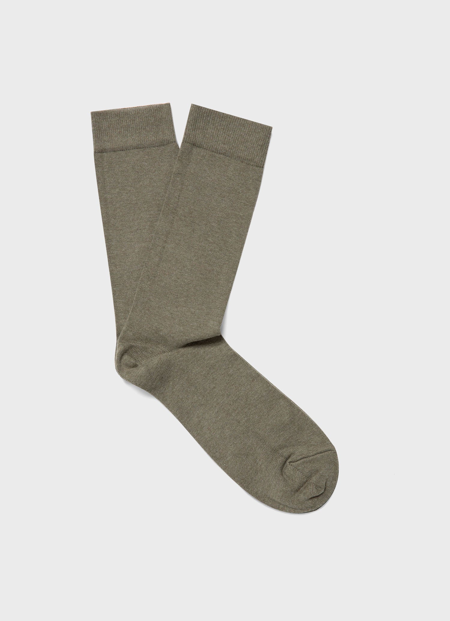 Men's Cotton Socks in Pale Khaki