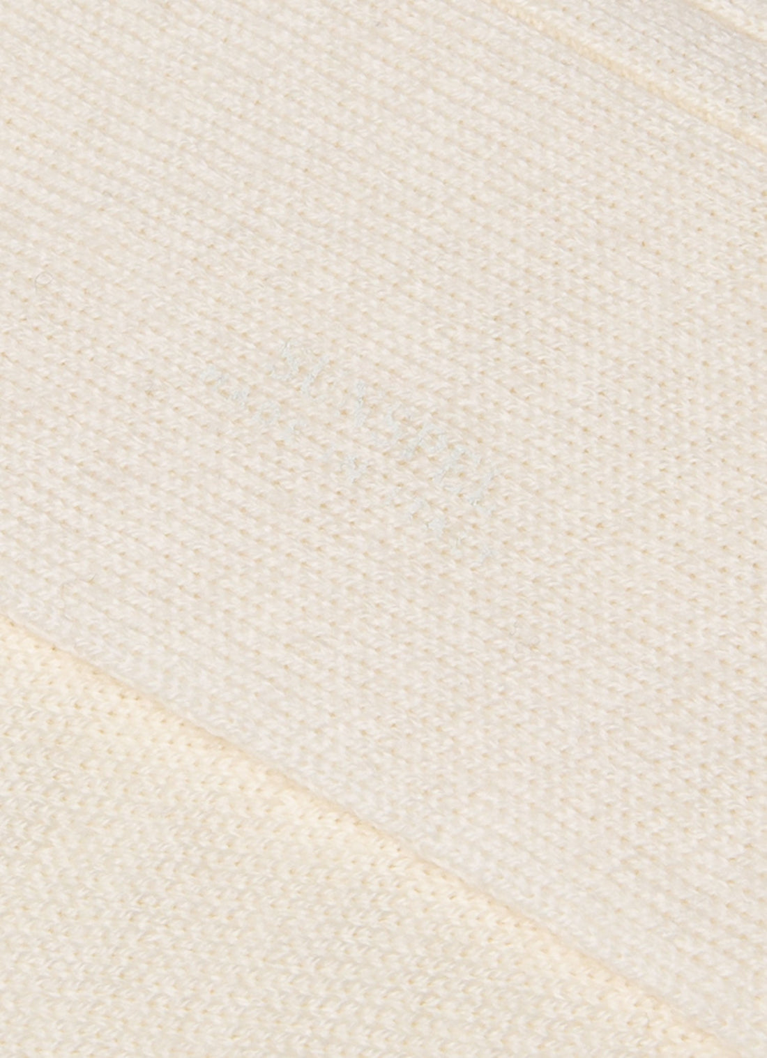 Men's Merino Wool Ribbed Socks in Archive White