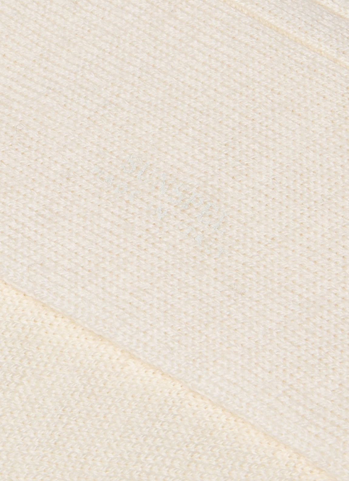 Men's Merino Wool Ribbed Socks in Archive White