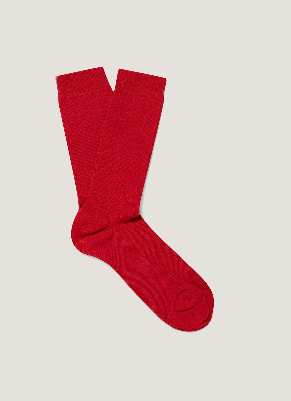 Cotton Ribbed Socks