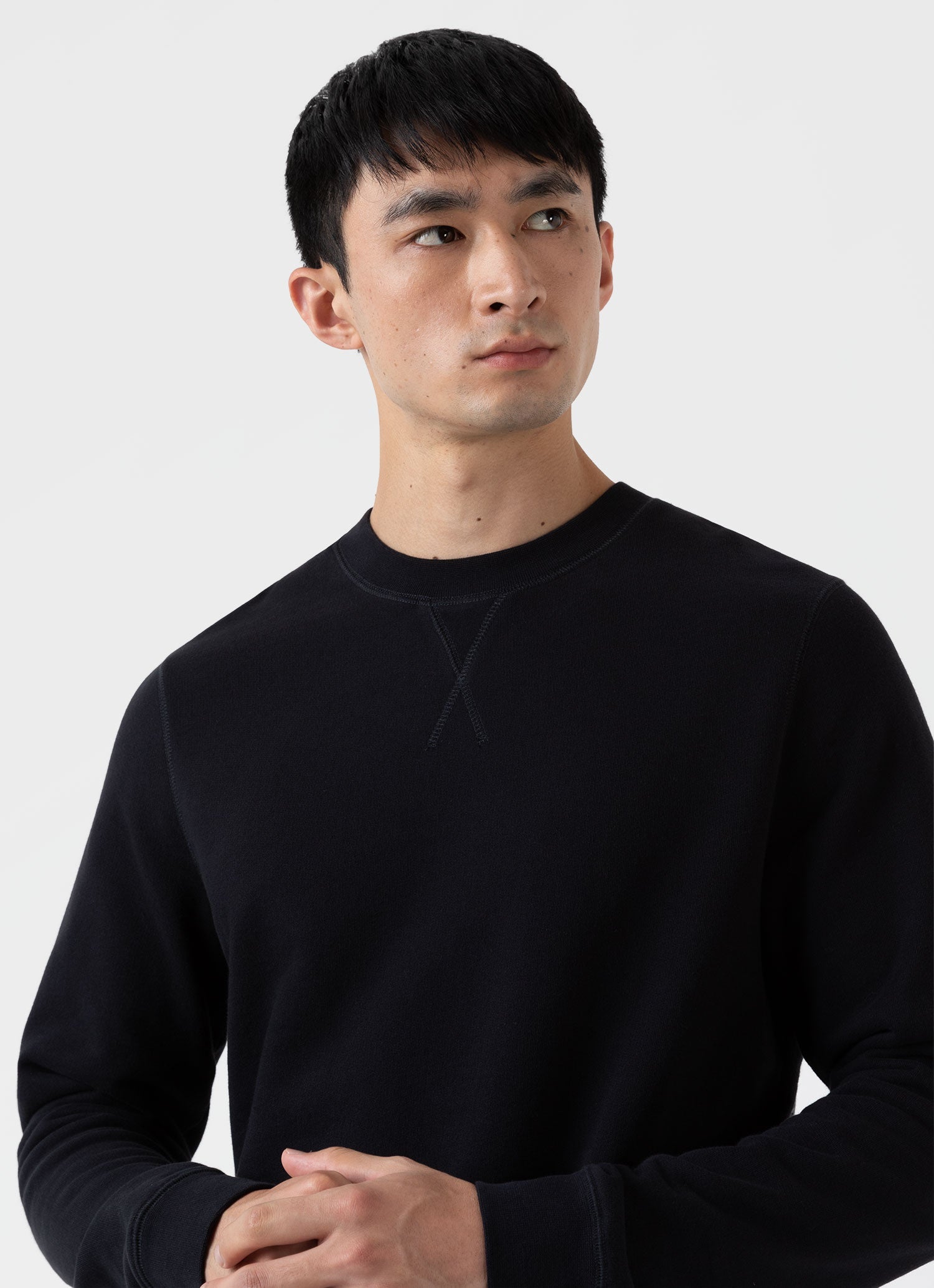 Jordan Essentials Men's Loopback Fleece Crew-Neck Sweatshirt. Nike PH