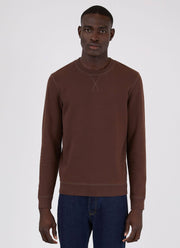 Men's Loopback Sweatshirt in Cocoa