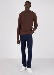 Men's Loopback Sweatshirt in Cocoa