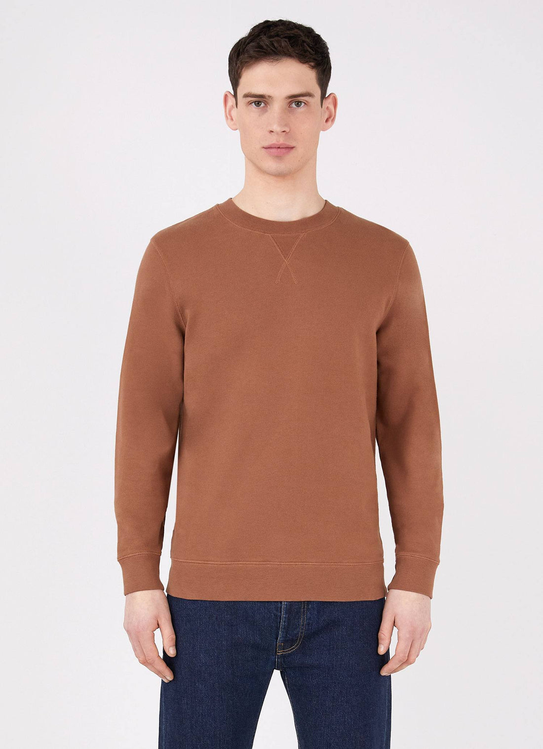 Men's Loopback Sweatshirt in Gingerbread