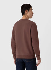 Men's Loopback Sweatshirt in Cocoa Brown