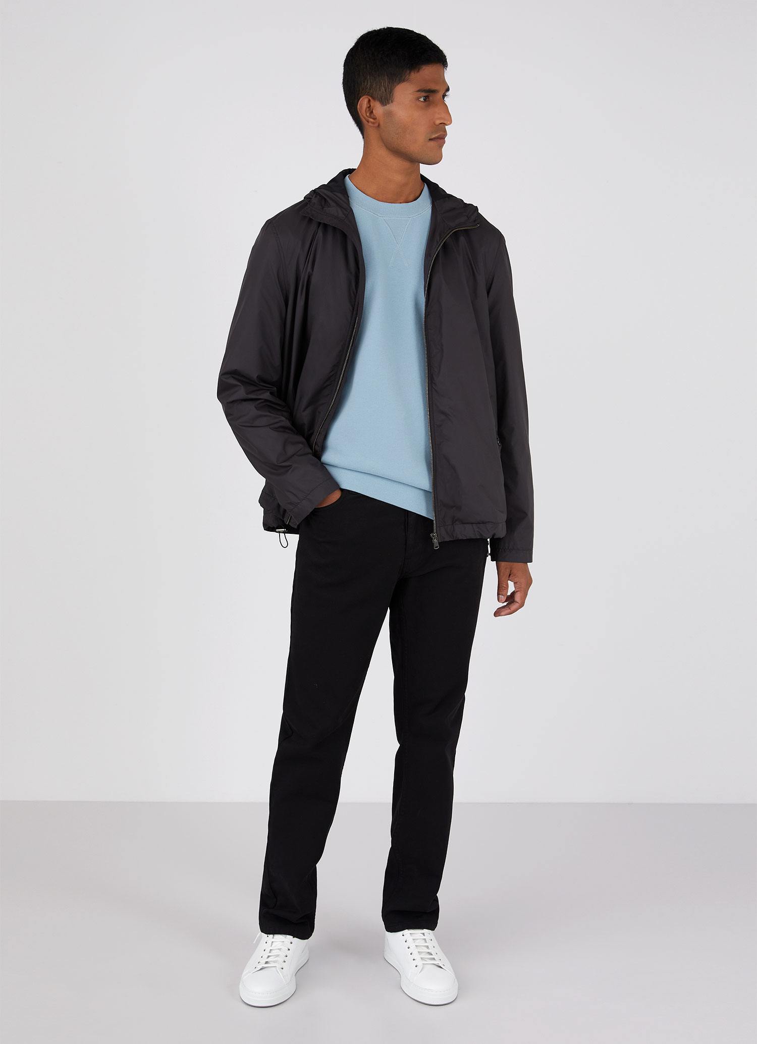 Men's Loopback Sweatshirt in Blue Mist