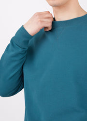 Men's Loopback Sweatshirt in Lagoon Blue