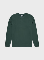 Men's Loopback Sweatshirt in Deep Green