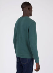 Men's Loopback Sweatshirt in Deep Green
