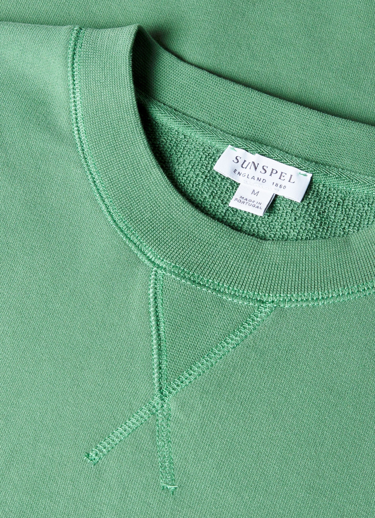 SUNSPEL カーキ Sunspel SS Crew Neck T-Shirt Khaki – Neighbour