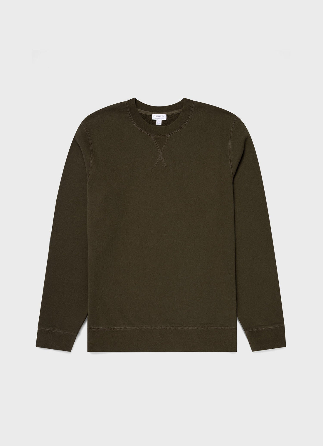 Men's Loopback Sweatshirt in Dark Olive