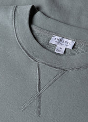 Men's Loopback Sweatshirt in Smoke Green