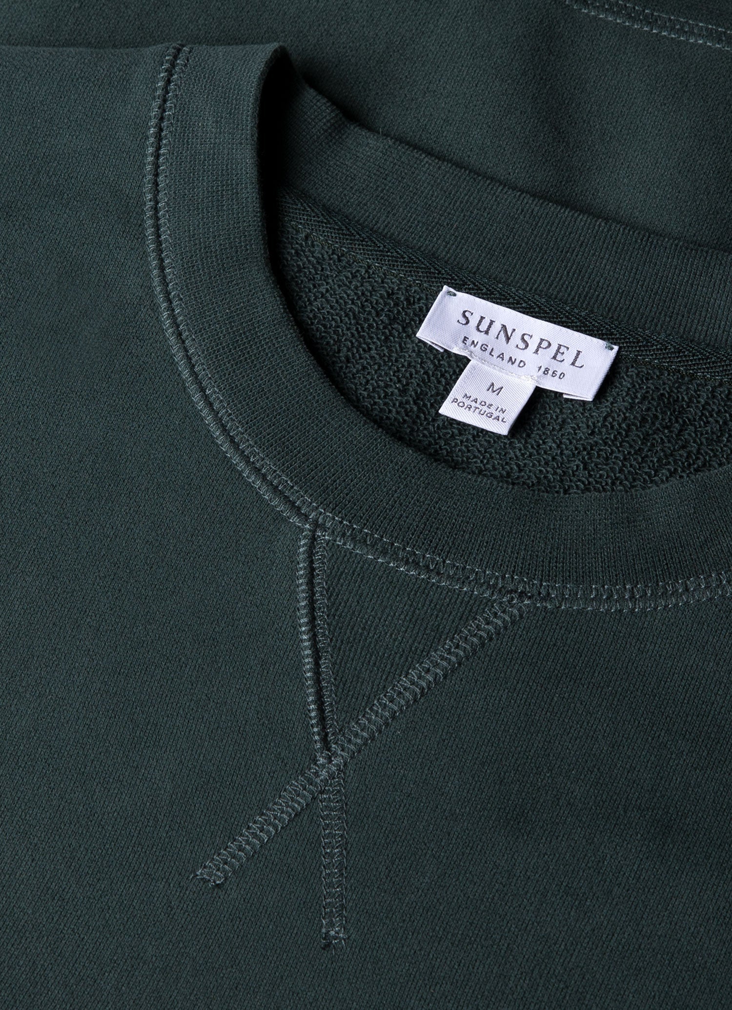 Men's Loopback Sweatshirt in Holly Green