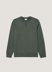 Men's Loopback Sweatshirt in Slate Green