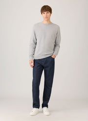 Men's Loopback Sweatshirt in Grey Melange