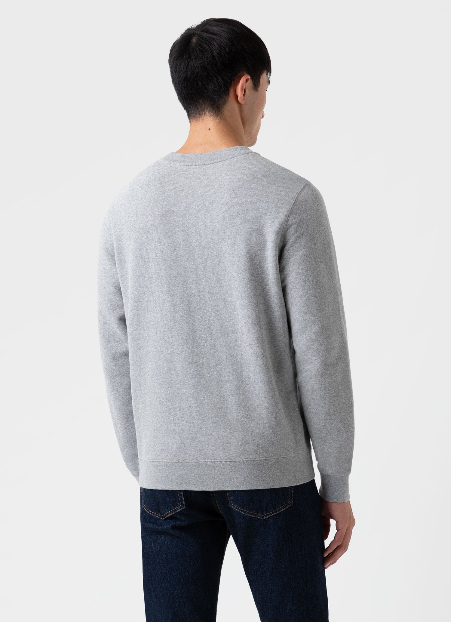 Caroline textured cheap loopback sweatshirt