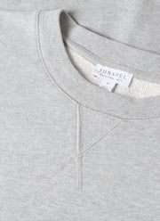 Men's Loopback Sweatshirt in Grey Melange